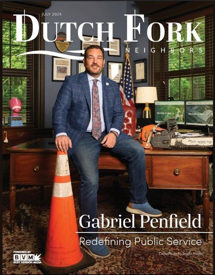 Dutch Fork magazine cover featuring Gabriel Penfield