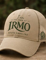 Khaki trucker