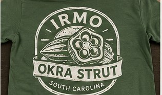 Okra Strut edition tee